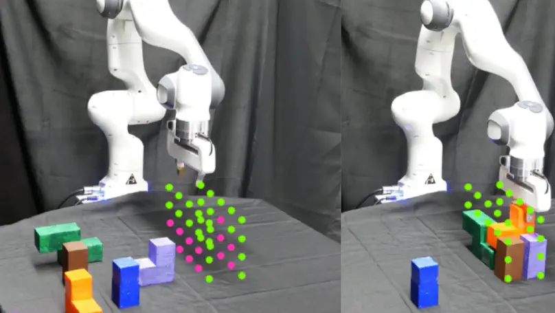 Graph-based  Reinforcement  Learning  meets  Mixed  Integer  Programs: An  application  to  3D  robot  assembly  discovery